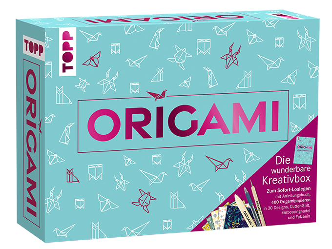 Origami - Die wunderbare Kreativbox. Mit Anleitungsbuch und Material